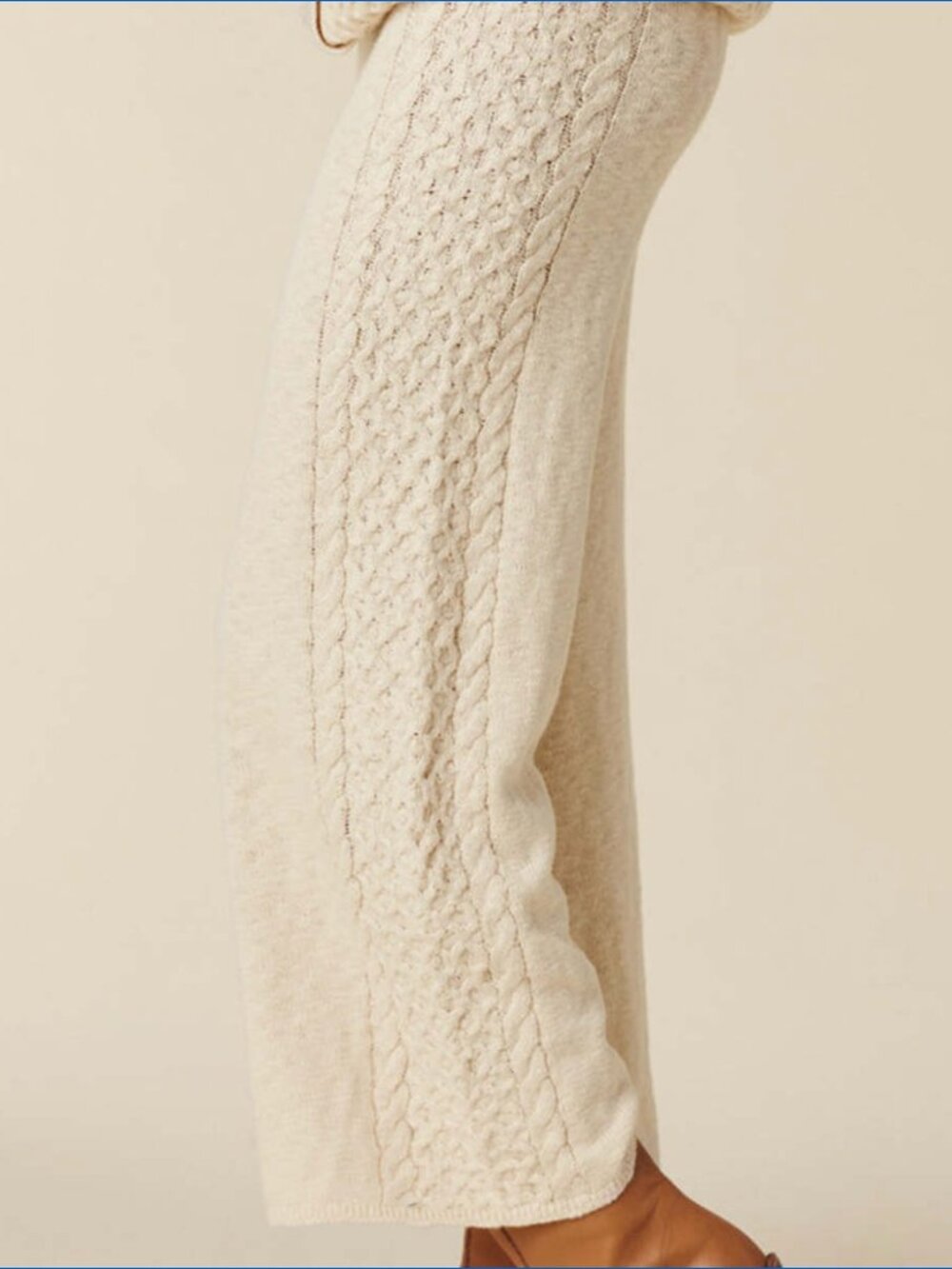 πΎ Spell & The Gypsy Collective Highland Knit Pants β Cream β Size S β NWT πΎ - Picture 5 of 16
